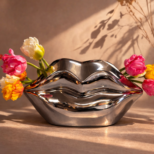 Planter Lips Silver
